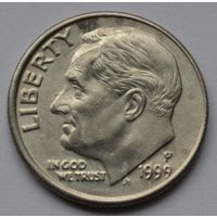 США, 10 центов (1 дайм), 1999 г. Р