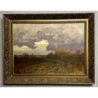 Картина Громыко В.А. И дожди, и ветры осени 1985г. К/М.49,5 x 69 см