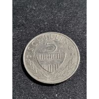 Австрия 5 шиллингов 1986