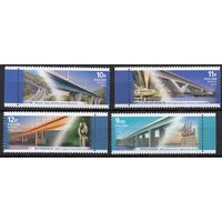 Россия 2010. Мосты 4 марки 1444-47 (811)