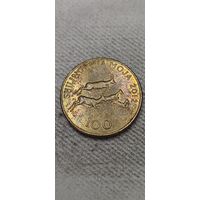 Танзания 100 шиллинг 2012