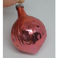 Ёлочная игрушка Конфетти, стекло. СССР