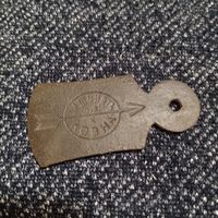 Накладка на замочную скважину царизм с клеймом в отличном состоянии