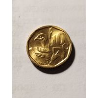 ЮАР 10 центов 1992