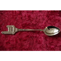 Ложка с серебрением сувенирная коллекционная  В8