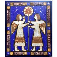 Сильванович А.Н. "Зiма", Х/М. 60х50 см