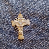 Крестик нательный штурвал