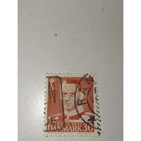Дания Марка 1952 год Король Фредерик IX