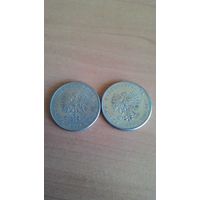 10 злотых 1987 и 1988. Сборный лот.