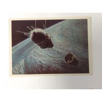 Открытка Космос 1982 год
