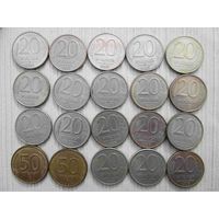 344 монеты России одним лотом