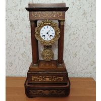 Французские каминные часы-портик периода Наполеона III, без МЦ!!