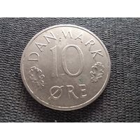 Дания, 10 эре 1973, KM# 860