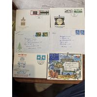 Лот Иностранных конвертов и открыток