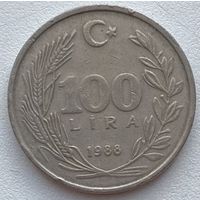 Турция 100 лир 1988 г.