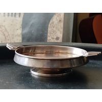 Лот по первой мировой войне. Антанта. Офицерская Солонка сахарница тарелочка чаша MANOAH RHODES & SONS Ltd Bradford серебро Стерлинг пр. 925 СЕРЕБРО!!! КРАСИВЫЕ КЛЕЙМА!!!