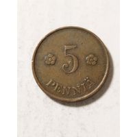 Финляндия 5 пенни 1919