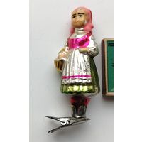 Ёлочная игрушка. Красная шапочка.