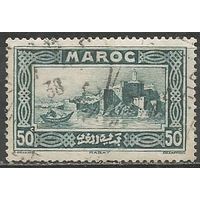 Французское Марокко. Город Рабат. 1933г. Mi#104.