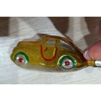 Елочные игрушки, стекло, машинка, машина, автомобиль