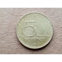 Венгрия 5 форинтов, 2010г. (D-107)