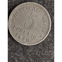 5 пфенингоф германия 1920
