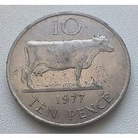 Гернси 10 Пенсов, 1977  5-9-14