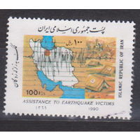 Красный крест Помощь пострадавшим от землетрясения Архитектура Иран 1990 год лот 14 ПОЛНАЯ СЕРИЯ Менее 35 % от каталога по урсу 3 р
