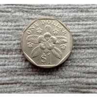 Werty71 Сингапур 1 доллар 1990