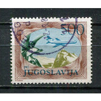 Югославия - 1985 - Птицы 500Din. Авиамарка - [Mi.2098A] - 1 марка. Гашеная.  (Лот 67HM)-T2P13