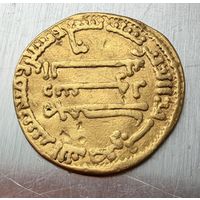 Золотой Динар.  Аббасидский халифат, Аль-Махди (158-169 Хиджры /775-785 гг).  ЗОЛОТО.  Без Минималки!