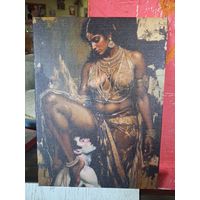 Цветная печать на холсте