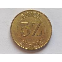 Заир 5 заиров 1987 г.