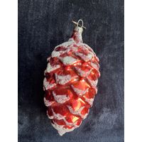 Ёлочная игрушка шишка ГДР