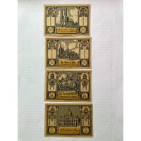 25-50-100-200 пфенигов (нотгельды) Германия г.Глогау -1402