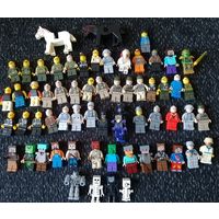 ЛЕГО ЧЕЛОВЕЧКИ 60штук ОДНИМ ЛОТОМ