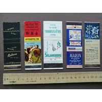 Очень старые спичечные коробки в разобранном состоянии одним лотом за 1 р., сп-3 (4013)