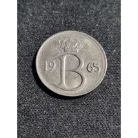 Бельгия 25 сантимов 1965