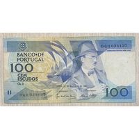 Банкнота 100 эскудо 1988 года. Португалия. С рубля без МЦ.