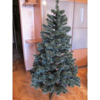 Сосна искусственная (2 части, высота 200 см, диаметр 90 см, Польша)