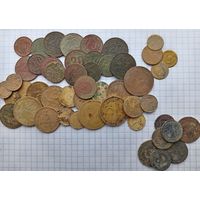 Копейки СССР. до реформы, сборный лот, 39 шт