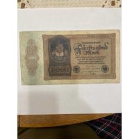 Германия 5000 марок 1922 г. -0801