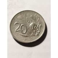 ЮАР 20 центов 1965