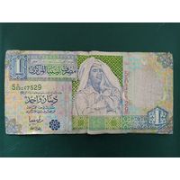 1 динар Ливия.