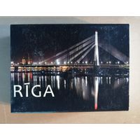 Латвия, города на спичечных коробках, Рига, 7 х 5 х 2 см, спички