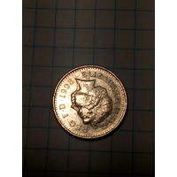5 пенсов  Великобритания 1998 год.