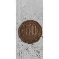 Чили 50 песос 1998