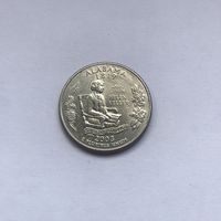 25 центов 2003 D штат Алабама