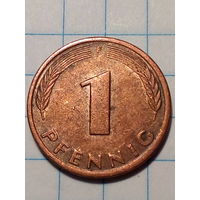 1 пфенниг Германия 1981 F