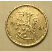 Финляндия, 50 Пенни 1940